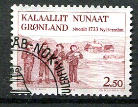 Grønland Afa 146 Stemplet