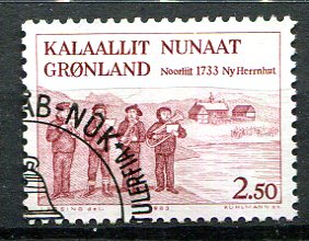Grønland Afa 146 Stemplet