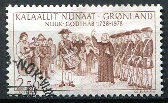 Grønland Afa 110 Stemplet
