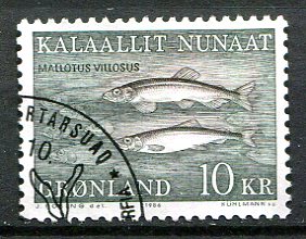 Grønland Afa 168 Stemplet