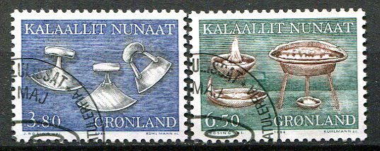 Grønland Afa 165 - 66 Stemplet