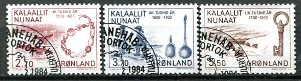 Grønland Afa 148 - 50 Stemplet