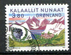 Grønland Afa 160 Stemplet