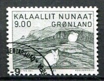 Grønland Afa 161 Stemplet