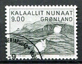 Grønland Afa 161 Stemplet