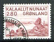 Grønland Afa 172 Stemplet