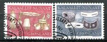 Grønland Afa 174 - 75 Stemplet