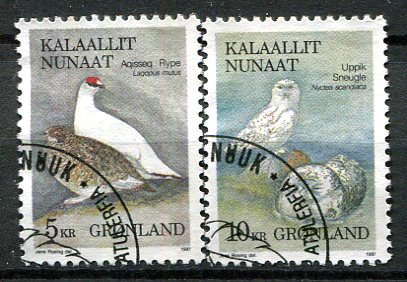 Grønland Afa 176 - 77 Stemplet