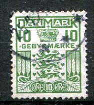 Danmark Afa 2 Stemplet Gebyr