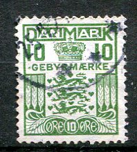 Danmark Afa 2 Stemplet Gebyr