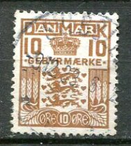 Danmark Afa 3 Stemplet Gebyr