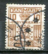 Danmark Afa 3 Stemplet Gebyr