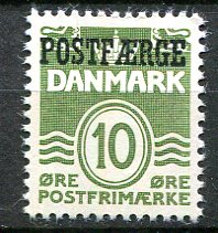 Danmark Afa 36 Postfrisk Postfærge