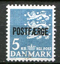 Danmark Afa 50 Postfrisk Postfærge