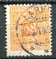 Danmark Afa 06 Stemplet Avisporto