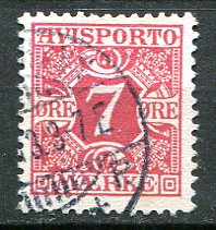 Danmark Afa 03 Stemplet Avisporto