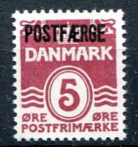 Danmark Afa 44 Postfrisk Postfærge