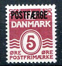 Danmark Afa 44 Postfrisk Postfærge
