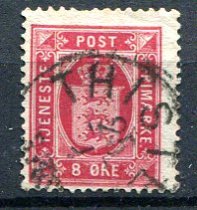 Danmark Afa 06 Stemplet Tjenestemærker