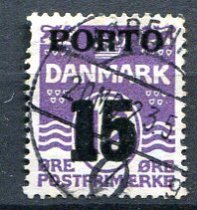 Danmark Afa 32 Stemplet Porto