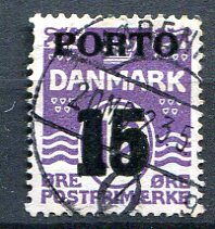 Danmark Afa 32 Stemplet Porto