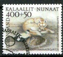 Grønland Afa 208 Stemplet