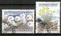 Grønland Afa 197 - 98 Stemplet