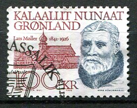 Grønland Afa 228 Stemplet