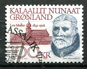 Grønland Afa 228 Stemplet