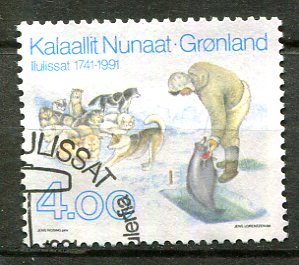 Grønland Afa 220 Stemplet