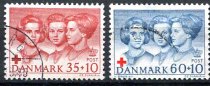 Danmark Afa 424F - 25F Stemplet