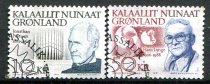 Grønland Afa 222 - 23 Stemplet