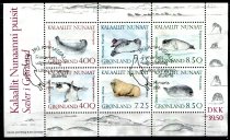 Grønland Afa 217 Stemplet Miniark