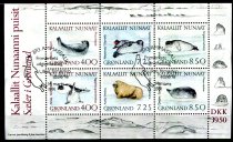 Grønland Afa 217 Stemplet Miniark