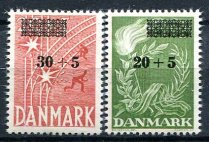Danmark Afa 358 - 59 Postfrisk