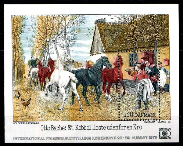 Danmark Afa 625 Postfrisk Miniark