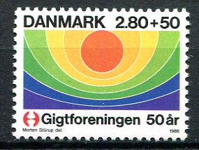 Danmark Afa 855 Postfrisk