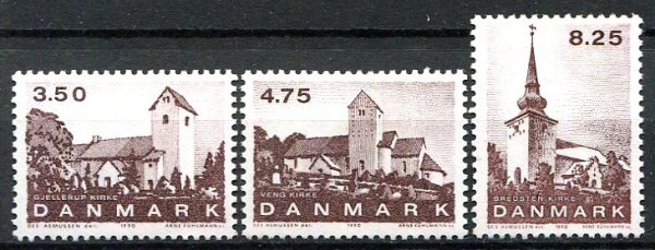 Danmark Afa 974 - 76 Postfrisk