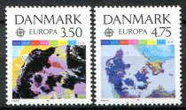 Danmark Afa 989 - 90 Postfrisk