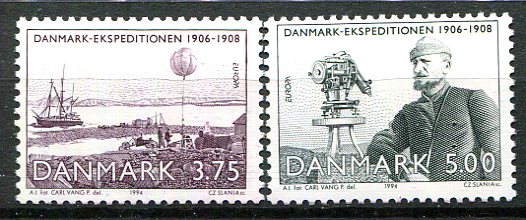 Danmark Afa 1067 - 68 Postfrisk