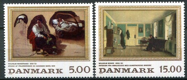 Danmark Afa 1081 - 82 Postfrisk