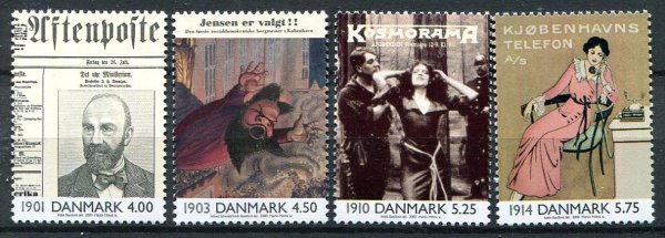 Danmark Afa 1235 - 38 Postfrisk