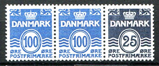 Danmark Afa HS 15 Postfrisk Hæftesammentryk