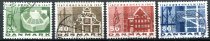 Danmark Afa 454 - 57 Stemplet