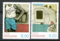 Danmark Afa 1652E - 53E Stemplet