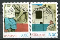 Danmark Afa 1652E - 53E Stemplet