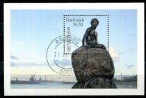 Danmark Afa 1744A Stemplet Miniark