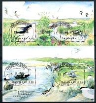 Danmark Afa 1228 + 31 Stemplet Miniark