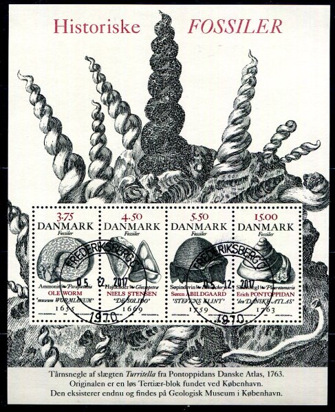 Danmark Afa 1195 Stemplet Miniark