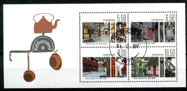 Danmark Afa 1567 Stemplet Miniark